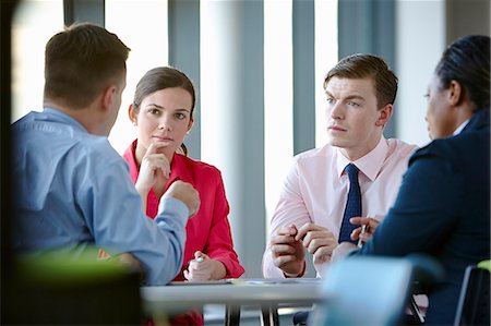 Business colleagues in meeting Stock Photo - Premium Royalty-Free, Code: 649-07520077