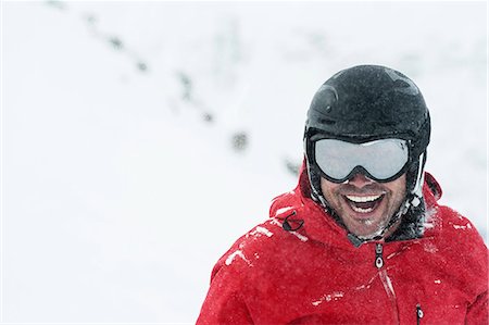 Portrait of mid adult male skier, Obergurgl, Austria Stock Photo - Premium Royalty-Free, Code: 649-07596495