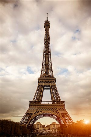 eiffel tower - Eiffel Tower, Paris, France Stock Photo - Premium Royalty-Free, Code: 649-08004146