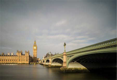 simsearch:649-08922723,k - River Thames, Westminster Bridge and Palace of Westminster, London, UK Stock Photo - Premium Royalty-Free, Code: 649-08543597
