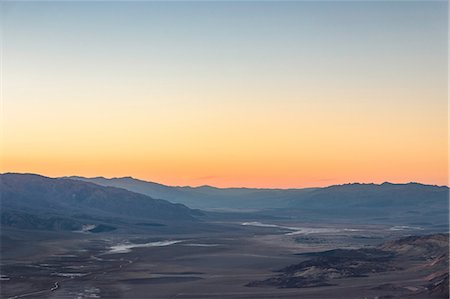 simsearch:700-03891190,k - Landscape from Dante's View at sunset, Death Valley National Park, California, USA Stock Photo - Premium Royalty-Free, Code: 649-08968953