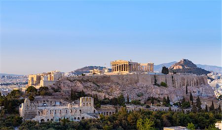 Ruins of the acropolis, Athens, Attiki, Greece, Europe Stock Photo - Premium Royalty-Free, Code: 649-08987906