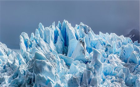 Detail of Perito Moreno Glacier, Los Glaciares National Park, Patagonia, Chile Stock Photo - Premium Royalty-Free, Code: 649-09016636
