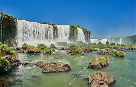 Iguazu waterfalls, Foz de Iguassu, Parana, Brazil, South America Stock Photo - Premium Royalty-Free, Code: 649-09078628