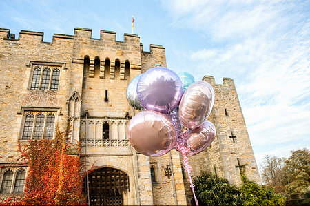 fantasy european castles - Balloons, outside castle Stock Photo - Premium Royalty-Free, Code: 649-09207586