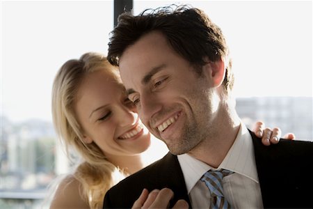 simsearch:649-01696405,k - Portrait of a couple. Stock Photo - Premium Royalty-Free, Code: 649-01754976