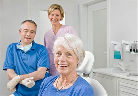 dental work - Portrait dentist assistant and patient Stock Photo - Premium Royalty-Free, Code: 649-02665307