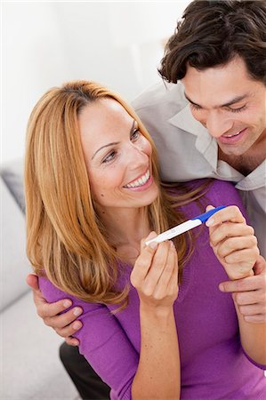simsearch:649-03447245,k - young couple with pregnancy test Stock Photo - Premium Royalty-Free, Code: 649-03666098