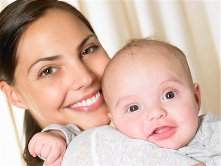 simsearch:632-08001820,k - Mother with her baby-boy, smiling Stock Photo - Premium Royalty-Free, Code: 649-03666337