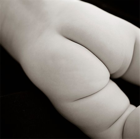 Baby's bottom, studio shot Stock Photo - Premium Royalty-Free, Code: 640-05761375