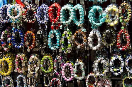 Turkey, Grand Baazar, Close up of colorful bracelets Stock Photo - Premium Royalty-Free, Code: 640-06963075