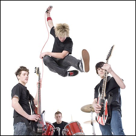 drum (instrument) - teen rock band Stock Photo - Premium Royalty-Free, Code: 640-08089460