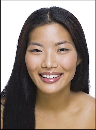 Portrait d'une femme souriante Photographie de stock - Premium Libres de Droits, Code: 640-01348587