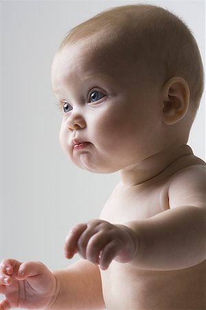 simsearch:640-01359777,k - Portrait of a baby girl Stock Photo - Premium Royalty-Free, Code: 640-01348912