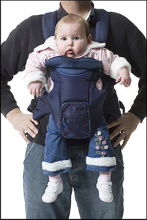 simsearch:640-01354837,k - Mid section view of a mature man carrying his daughter Stock Photo - Premium Royalty-Free, Code: 640-01357191