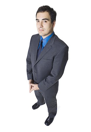 simsearch:640-01357365,k - High angle view of a businessman standing Stock Photo - Premium Royalty-Free, Code: 640-01358308