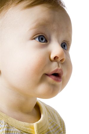 Closeup of baby Stock Photo - Premium Royalty-Free, Code: 640-01358752