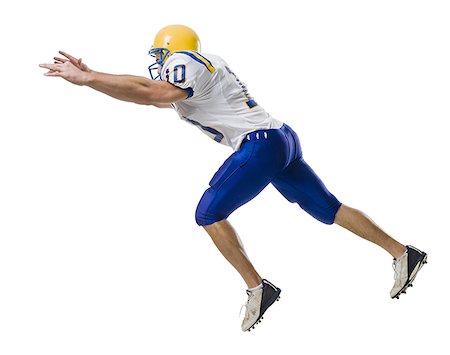 Young male American football player. Stock Photo - Premium Royalty-Free, Code: 640-02657100