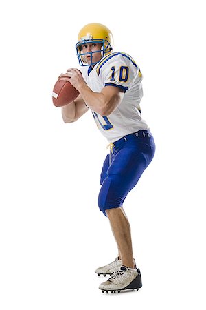 Young male American football player. Stock Photo - Premium Royalty-Free, Code: 640-02657101