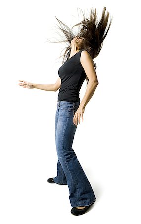 simsearch:640-03265333,k - Young woman dancing Stock Photo - Premium Royalty-Free, Code: 640-02769919