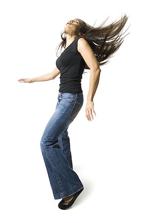 simsearch:640-03265333,k - Young woman dancing Stock Photo - Premium Royalty-Free, Code: 640-02769921