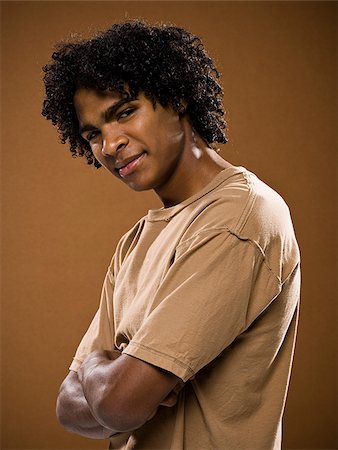 simsearch:640-02776875,k - young man in a brown shirt. Stock Photo - Premium Royalty-Free, Code: 640-02776863
