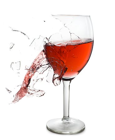 simsearch:640-02770391,k - Exploding wine glass Stock Photo - Premium Royalty-Free, Code: 640-02770395