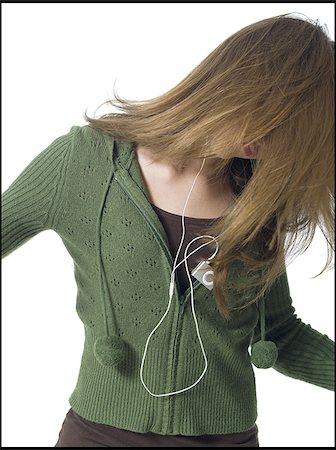 simsearch:640-02773530,k - Girl with mp3 player dancing Stock Photo - Premium Royalty-Free, Code: 640-02771402