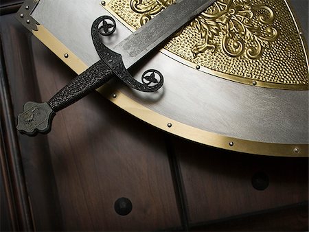 shield - sword and shield Stock Photo - Premium Royalty-Free, Code: 640-02949407