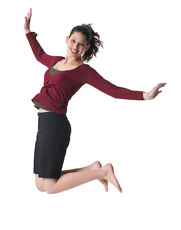 simsearch:640-03259938,k - Person leaping in the air Stock Photo - Premium Royalty-Free, Code: 640-03258226