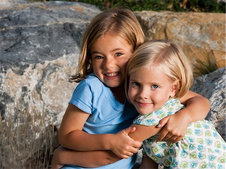 simsearch:640-03263432,k - Two girls outside Stock Photo - Premium Royalty-Free, Code: 640-03259319