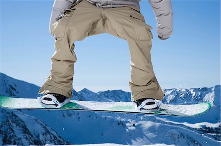 simsearch:640-03264331,k - Male snowboarder Stock Photo - Premium Royalty-Free, Code: 640-03264235