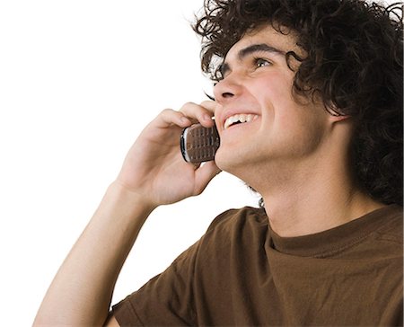 simsearch:640-03260747,k - Teenager boy holding cell phone Stock Photo - Premium Royalty-Free, Code: 640-03260742