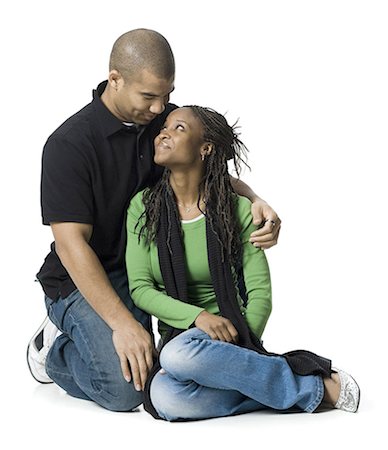 Couple posing Stock Photo - Premium Royalty-Free, Code: 640-03262108