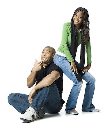 Couple posing Stock Photo - Premium Royalty-Free, Code: 640-03262111