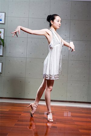 a female dancer Stock Photo - Premium Royalty-Free, Code: 642-02006080