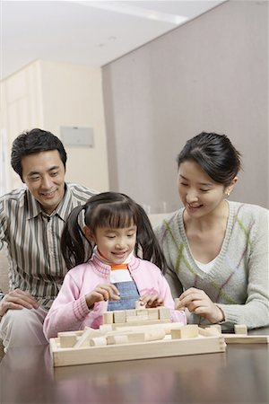 simsearch:642-02005954,k - a family playing the building blocks Stock Photo - Premium Royalty-Free, Code: 642-02006273