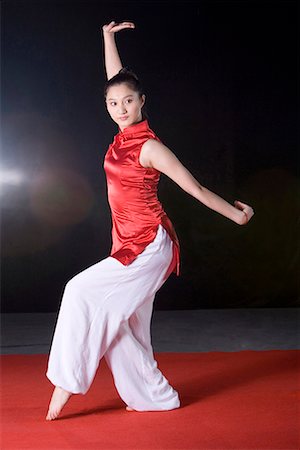 Chinese Kungfu Stock Photo - Premium Royalty-Free, Code: 642-02006822