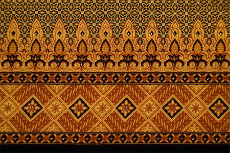 Detail of batik fabric Stock Photo - Premium Royalty-Free, Code: 656-02660253