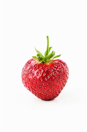 strawberry - A strawberry Stock Photo - Premium Royalty-Free, Code: 659-06154058