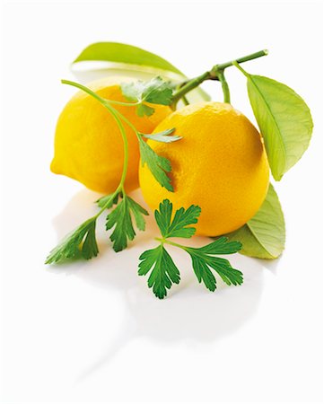 parsley - Lemons and parsley Stock Photo - Premium Royalty-Free, Code: 659-06154266