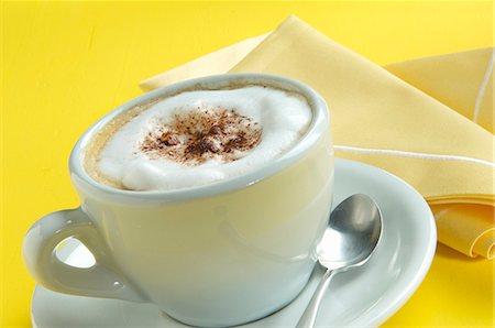 A cup of cappuccino Stock Photo - Premium Royalty-Free, Code: 659-06152689