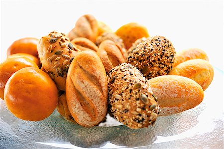 Various types of bread rolls Stock Photo - Premium Royalty-Free, Code: 659-06152825