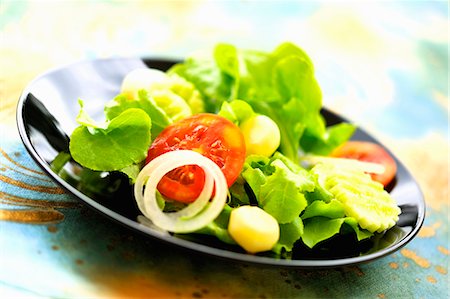 Mixed salad Stock Photo - Premium Royalty-Free, Code: 659-06153813