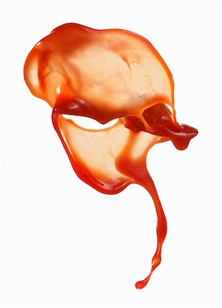 Squirted tomato sauce Stock Photo - Premium Royalty-Free, Code: 659-06184953