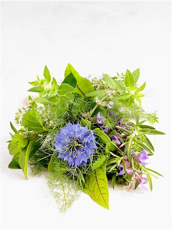 Bunch of fresh herbs Stock Photo - Premium Royalty-Free, Code: 659-06184965