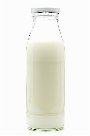 A bottle of milk Stock Photo - Premium Royalty-Free, Code: 659-06188452