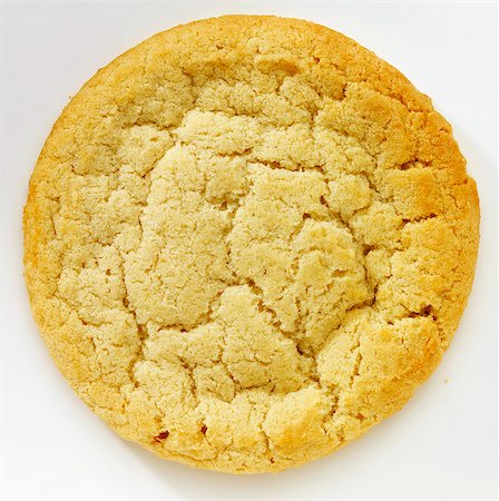 Un seul Cookie de sucre ; Fond blanc Photographie de stock - Premium Libres de Droits, Code: 659-06183847