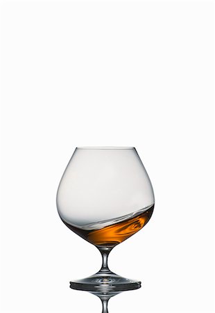 Glass of cognac Stock Photo - Premium Royalty-Free, Code: 659-07597252
