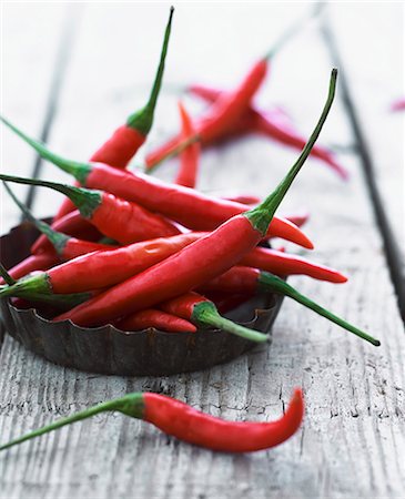 Red chillies Stock Photo - Premium Royalty-Free, Code: 659-07958340